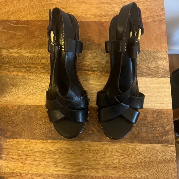 Coach Adessa Platform Slingback Sandal - Picture 5 of 8